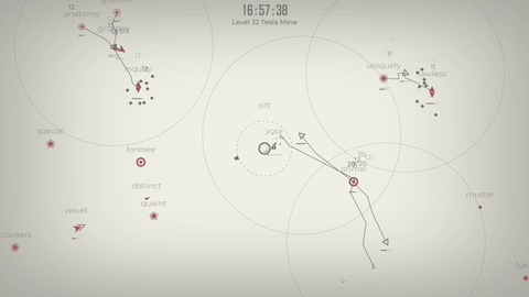 Glyphica: Typing Survival screenshot 1