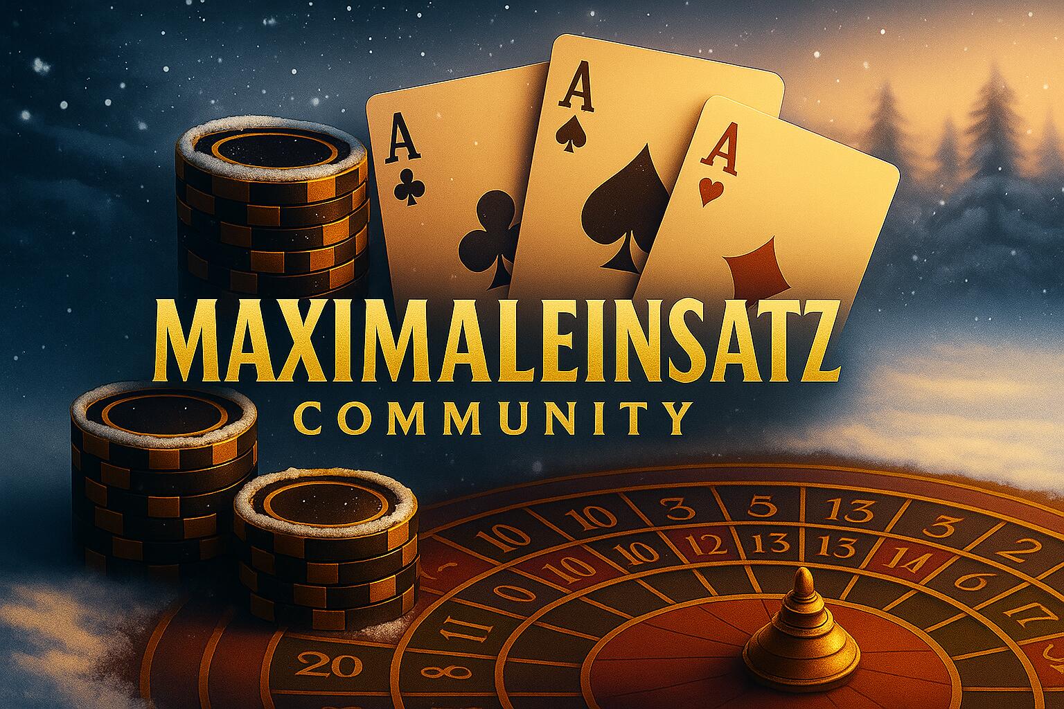 Discovery splash banner for MAXIMALEINSATZ Community Discord server