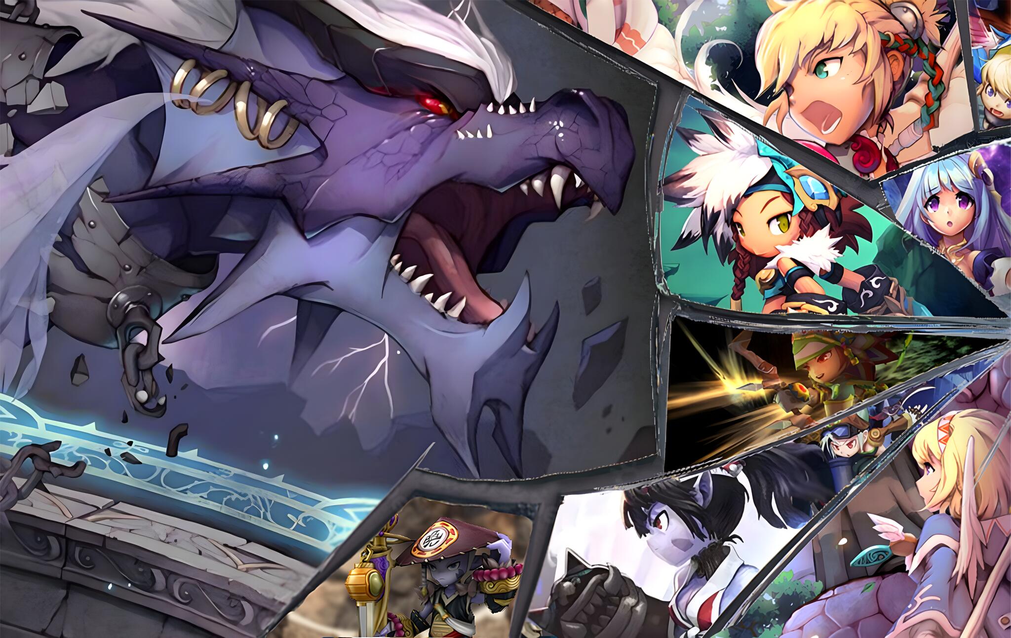 Discovery splash banner for Dragonica Era Discord server