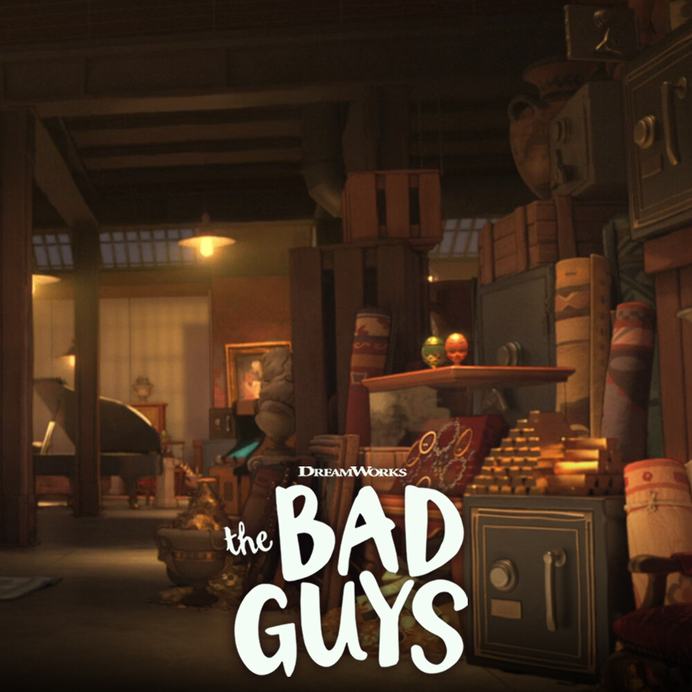 Discovery splash banner for The Bad Guys Discord server