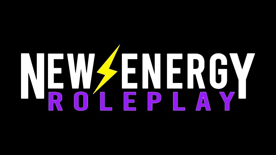 Discovery splash banner for NewEnergy RP Discord server