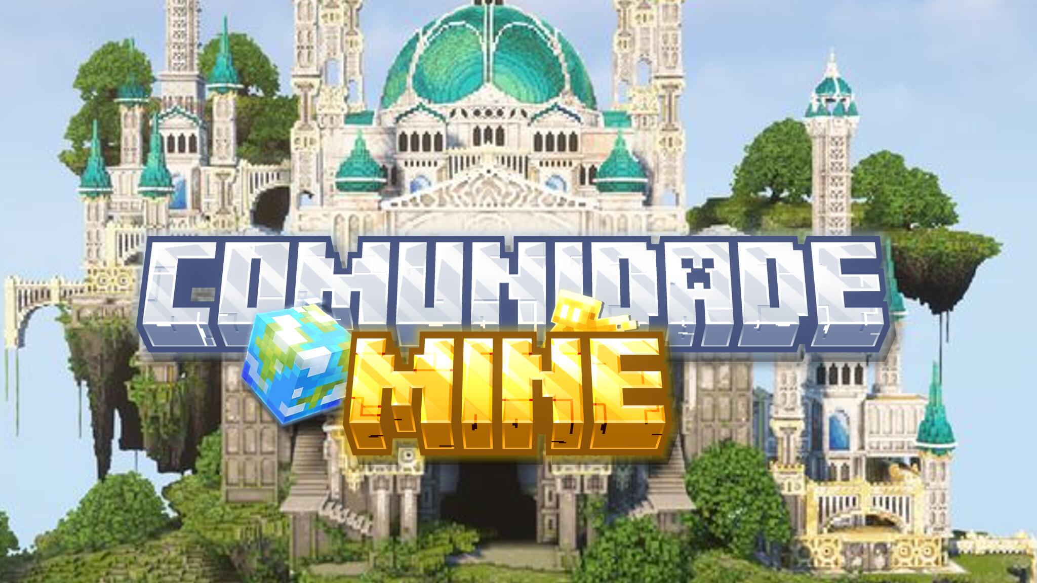 Discovery splash banner for Minecraft Brasil┃Comunidade Mine Discord server
