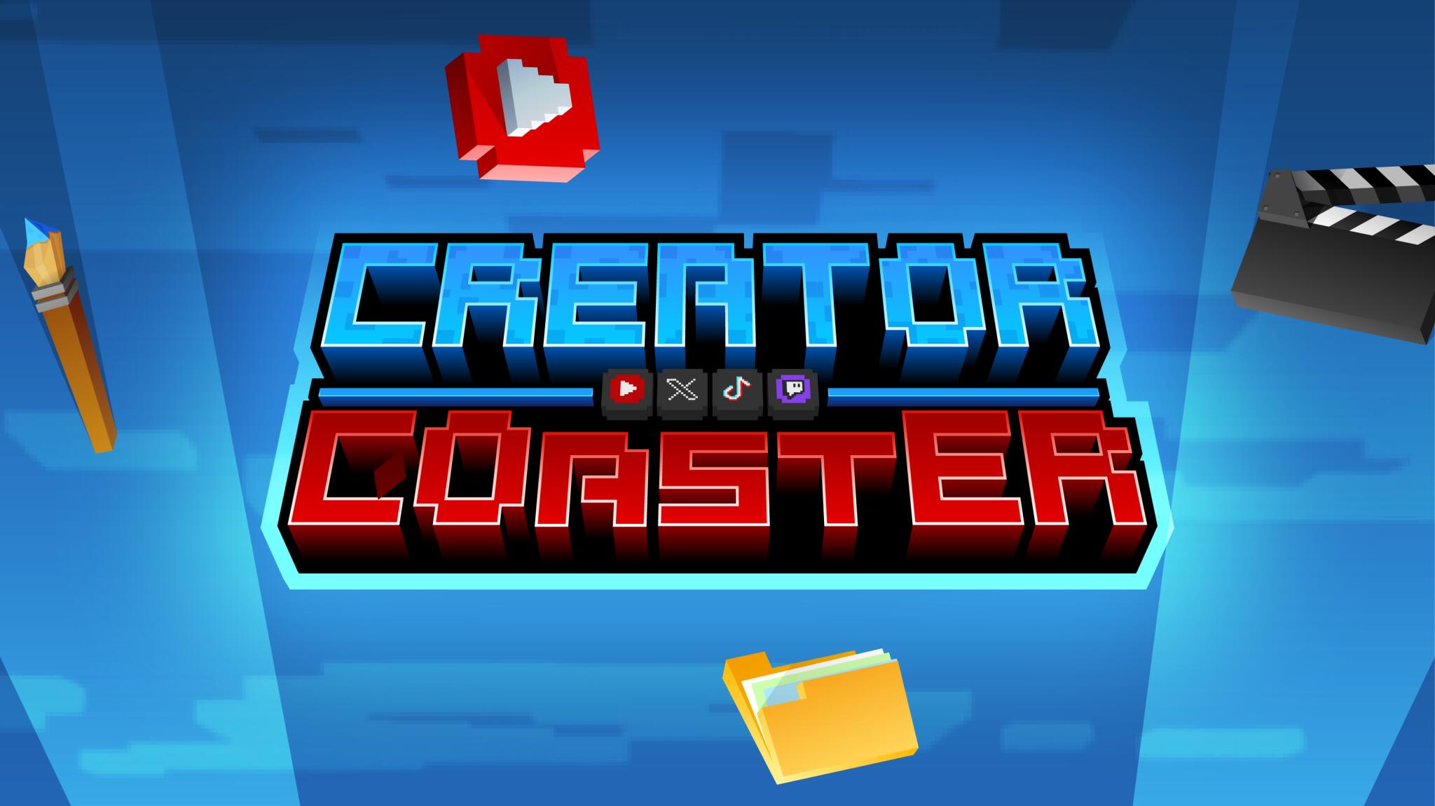 Discovery splash banner for Creator Coaster Discord server