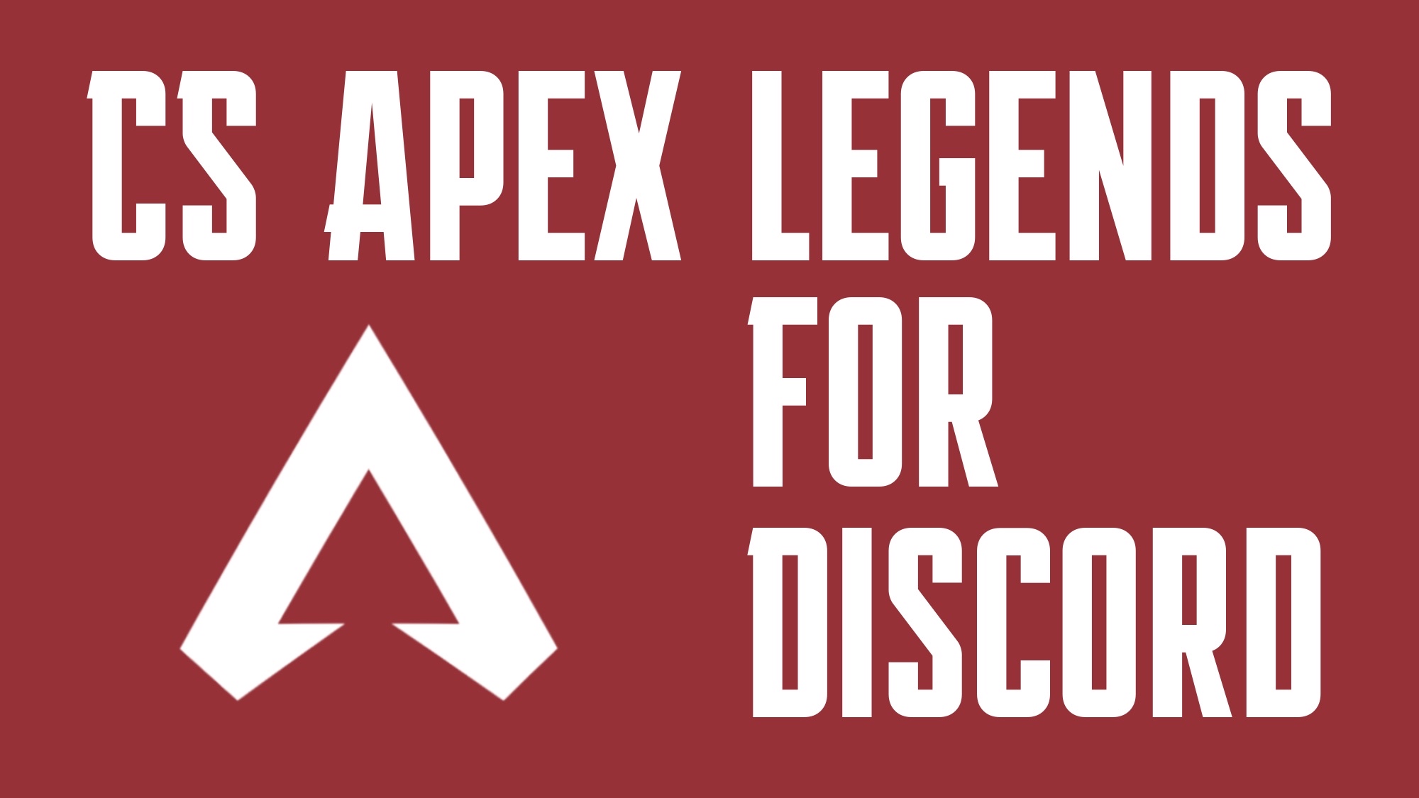 Discovery splash banner for ApexLegends-CS募集鯖 Discord server