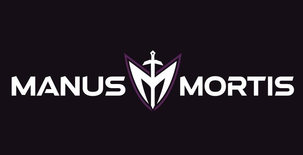 Discovery splash banner for Manus Mortis Discord server