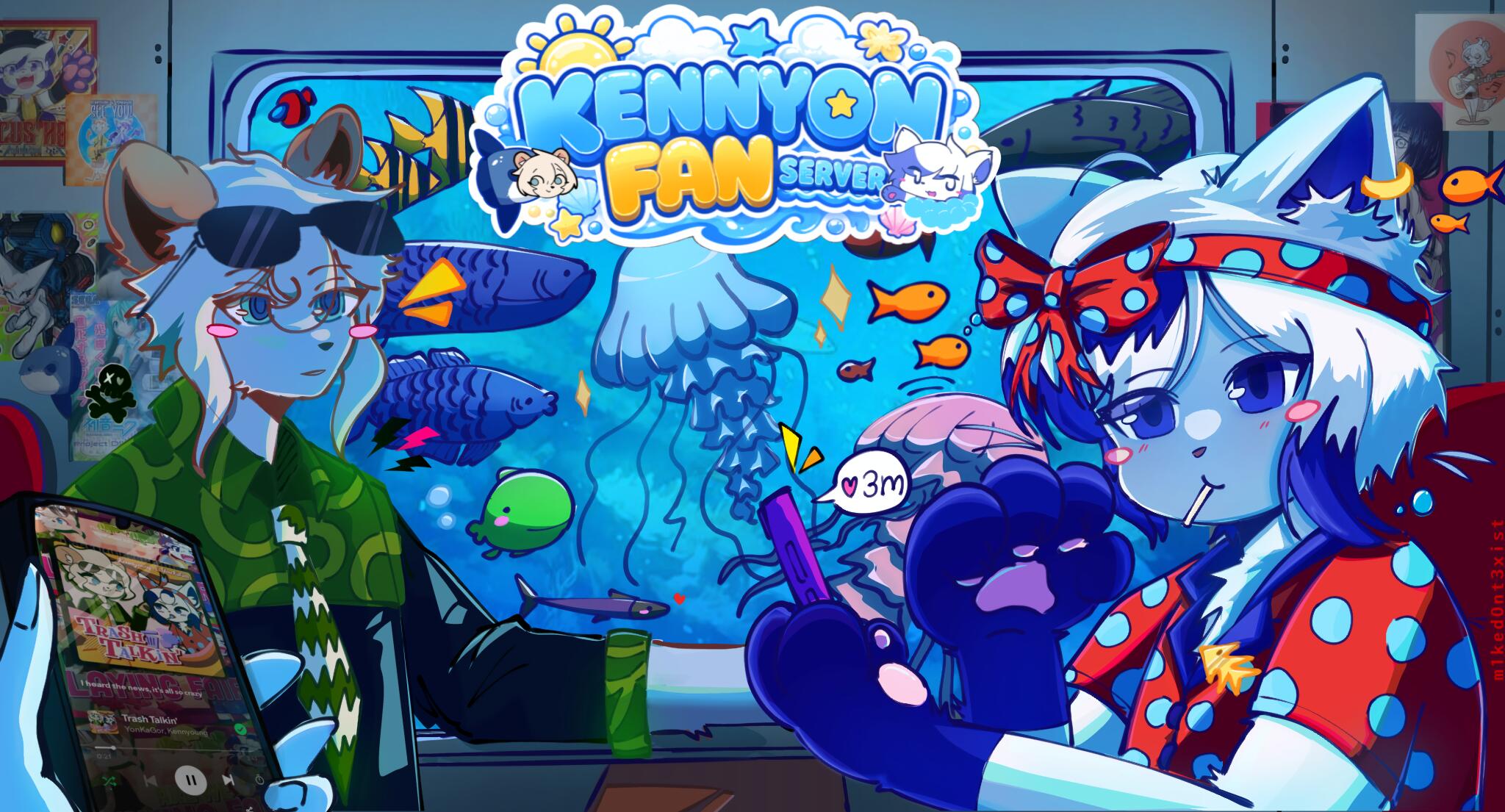 Discovery splash banner for KennYon Spooky Server Discord server