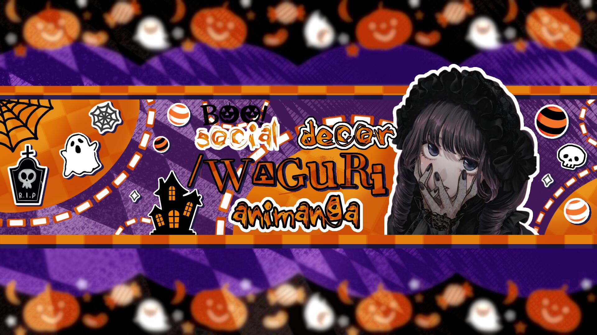 Discovery splash banner for 𓏼 ꒰ 🕸🎃 ꒱ྀི ✧ ノ 𝓌α𝑔𝓊𝓇𝒾 ⏦゚ ┆ ✿❀ Discord server
