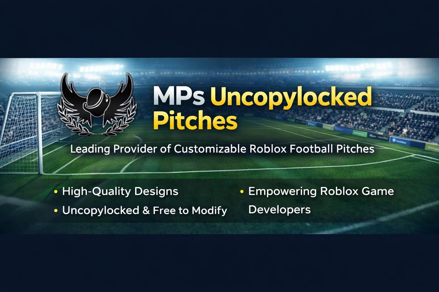 Discovery splash banner for MPS | Uncopylocked Pitches Discord server