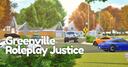 Discovery splash banner for π Greenville Roleplay Justice Discord server