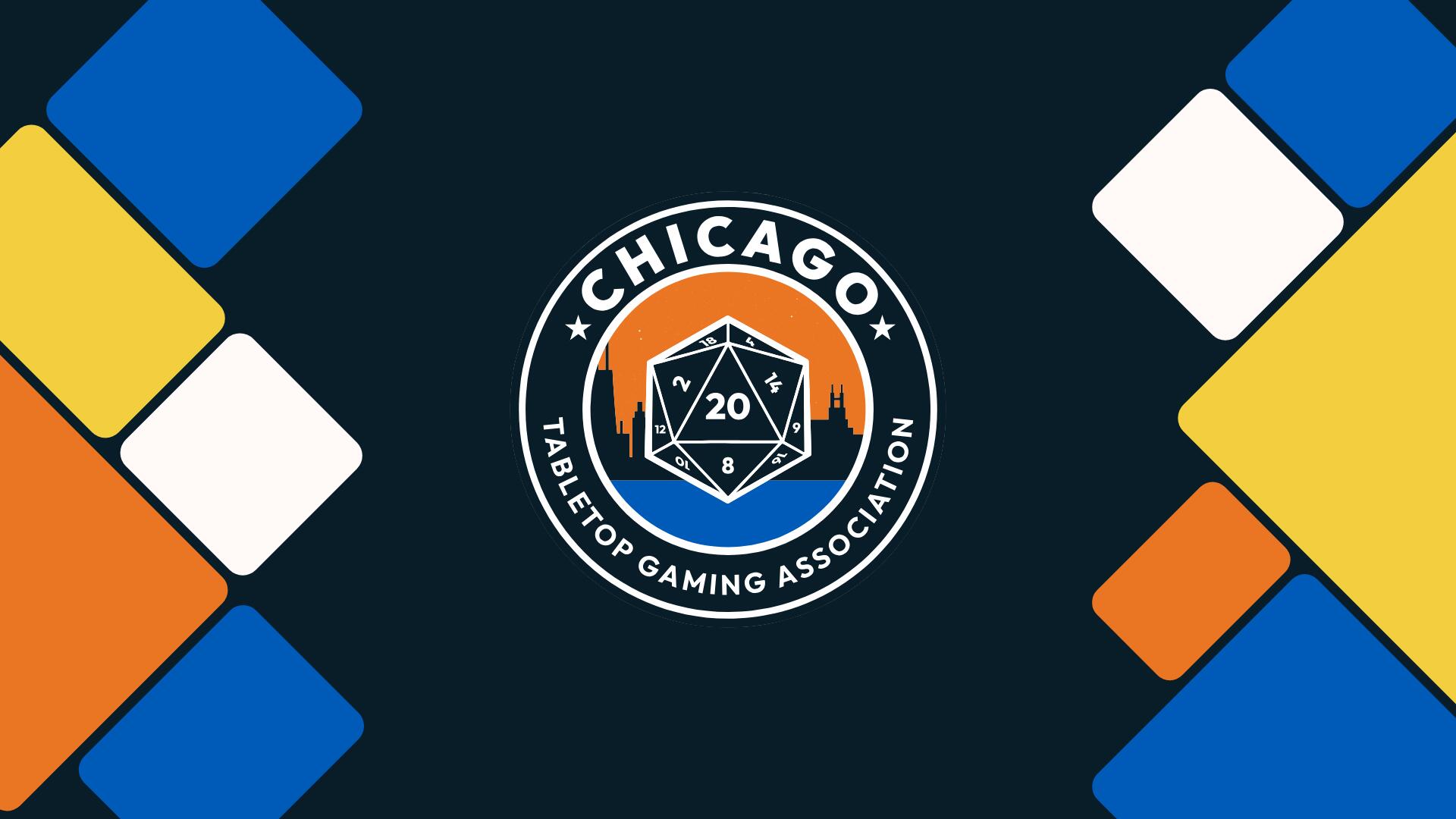 Discovery splash banner for Chicago Tabletop Gaming Association Discord server