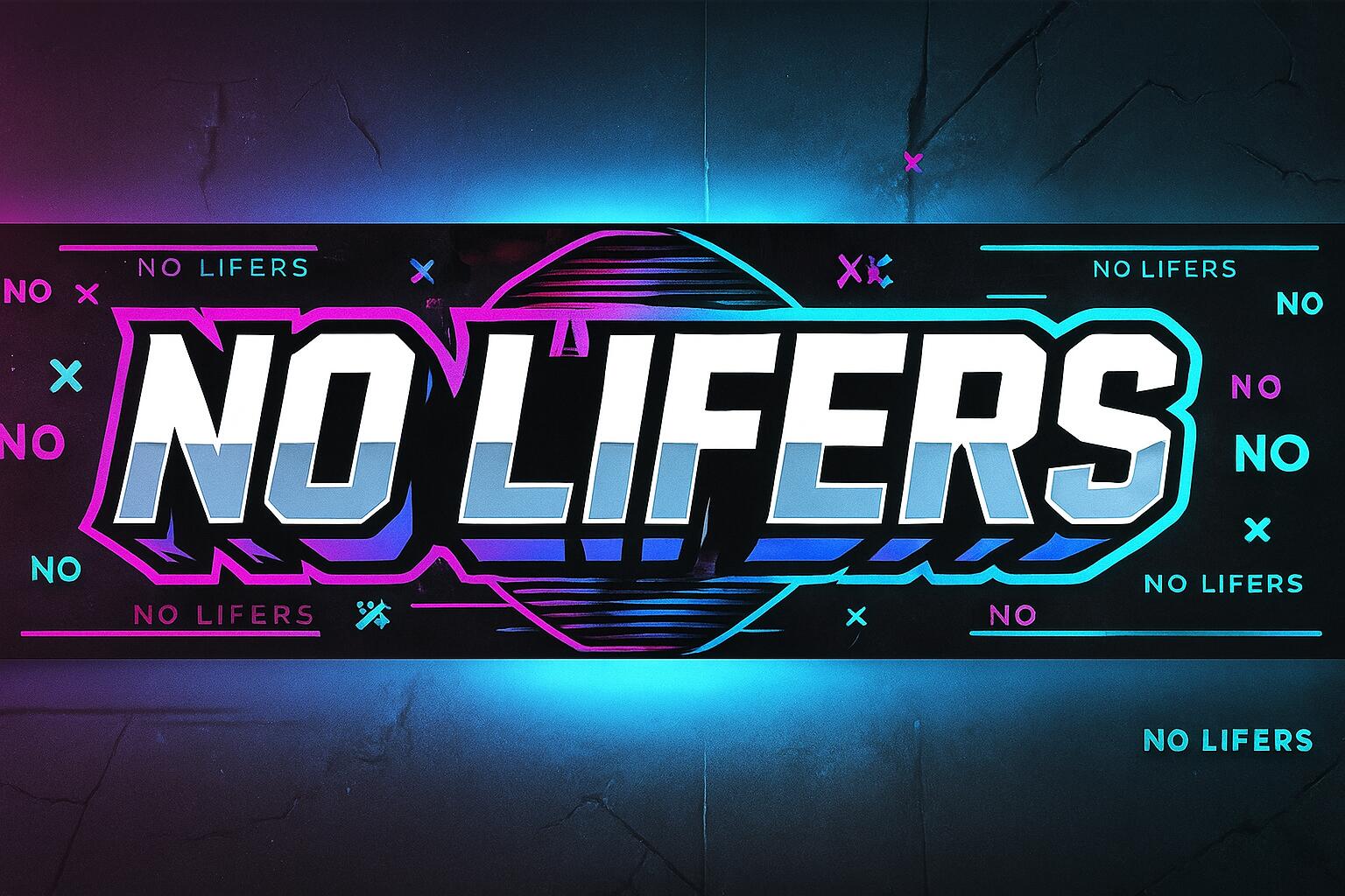 Discovery splash banner for No Lifers Discord server