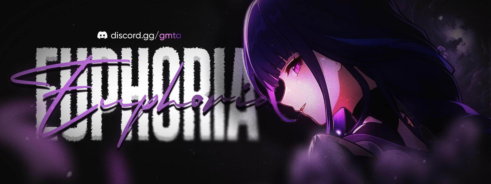 Discovery splash banner for Euphoria Discord server