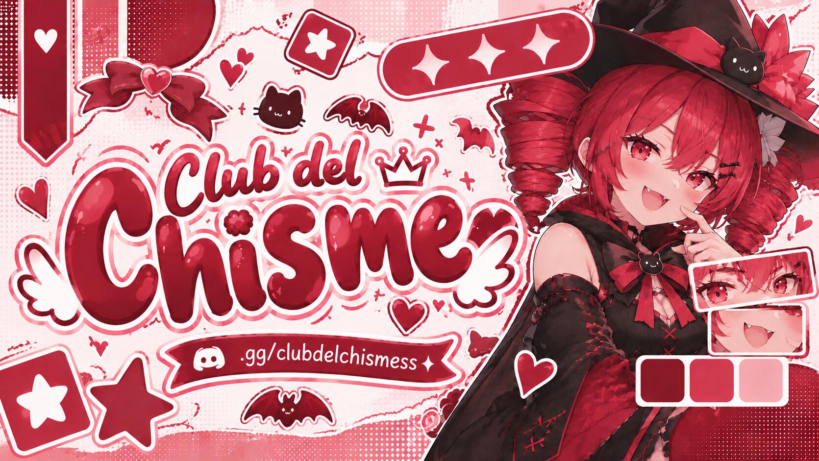 Discovery splash banner for Club Del Chisme | VC - SOCIAL - EVENTOS Discord server