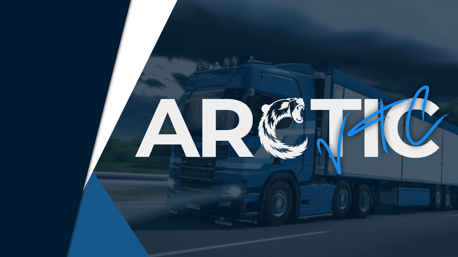 Discovery splash banner for Arctic Discord server