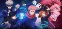 Discovery splash banner for 🎃 Jujutsu Kaisen [呪術廻戦] Discord server