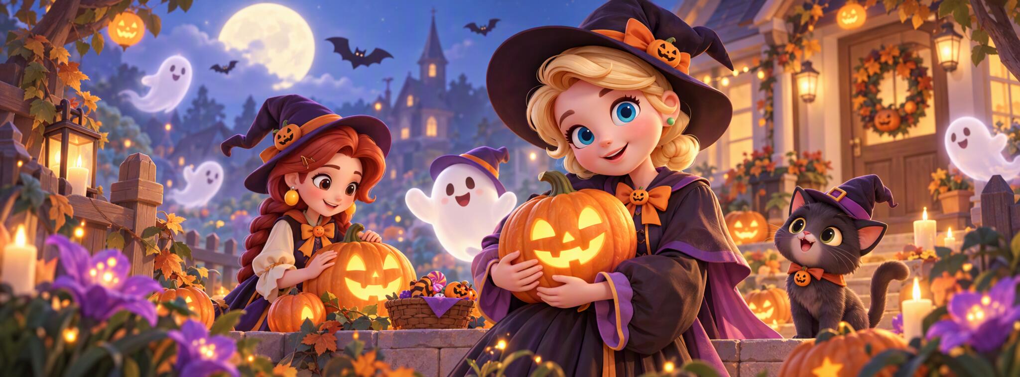 Discovery splash banner for The Cozy Florist Discord server