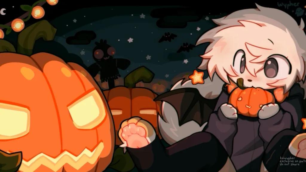 Discovery splash banner for 🎃 FluffyCore | Furry Femboy 🍂 Discord server