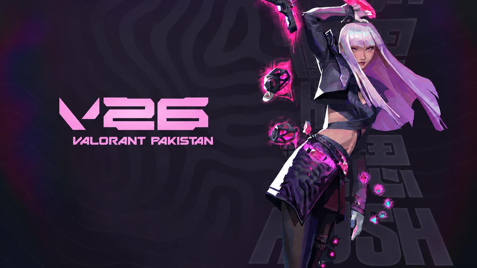 Discovery splash banner for VALORANT PAKISTAN Discord server