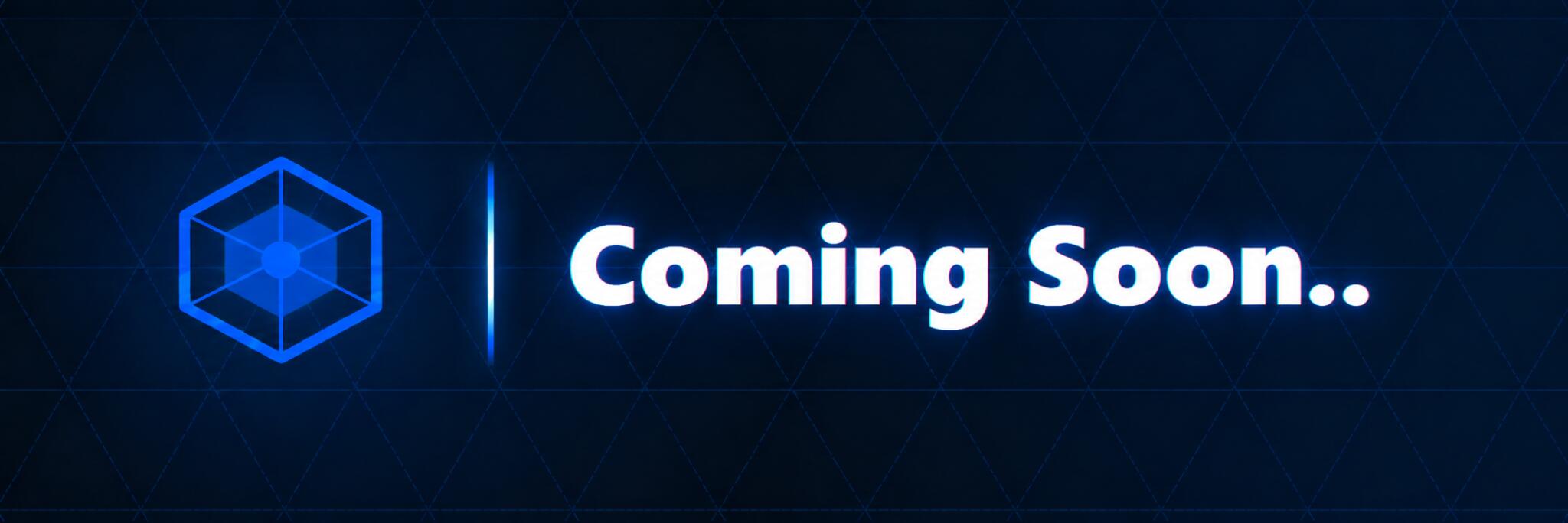 Discovery splash banner for Coming Soon.. Discord server