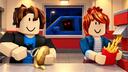 Discovery splash banner for 🎃 Sell Fries Official | Roblox Discord server