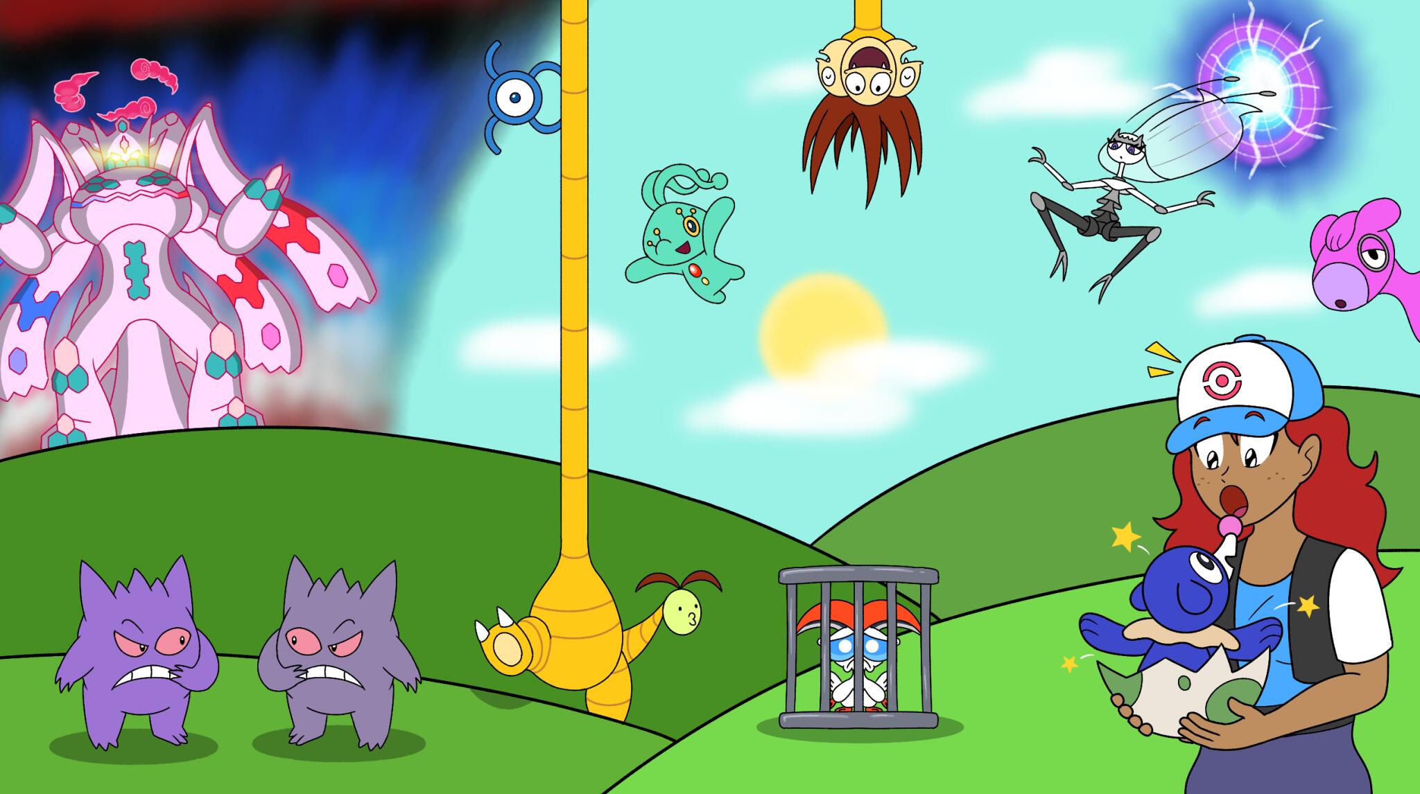 Discovery splash banner for r/ShinyPokemon Discord server