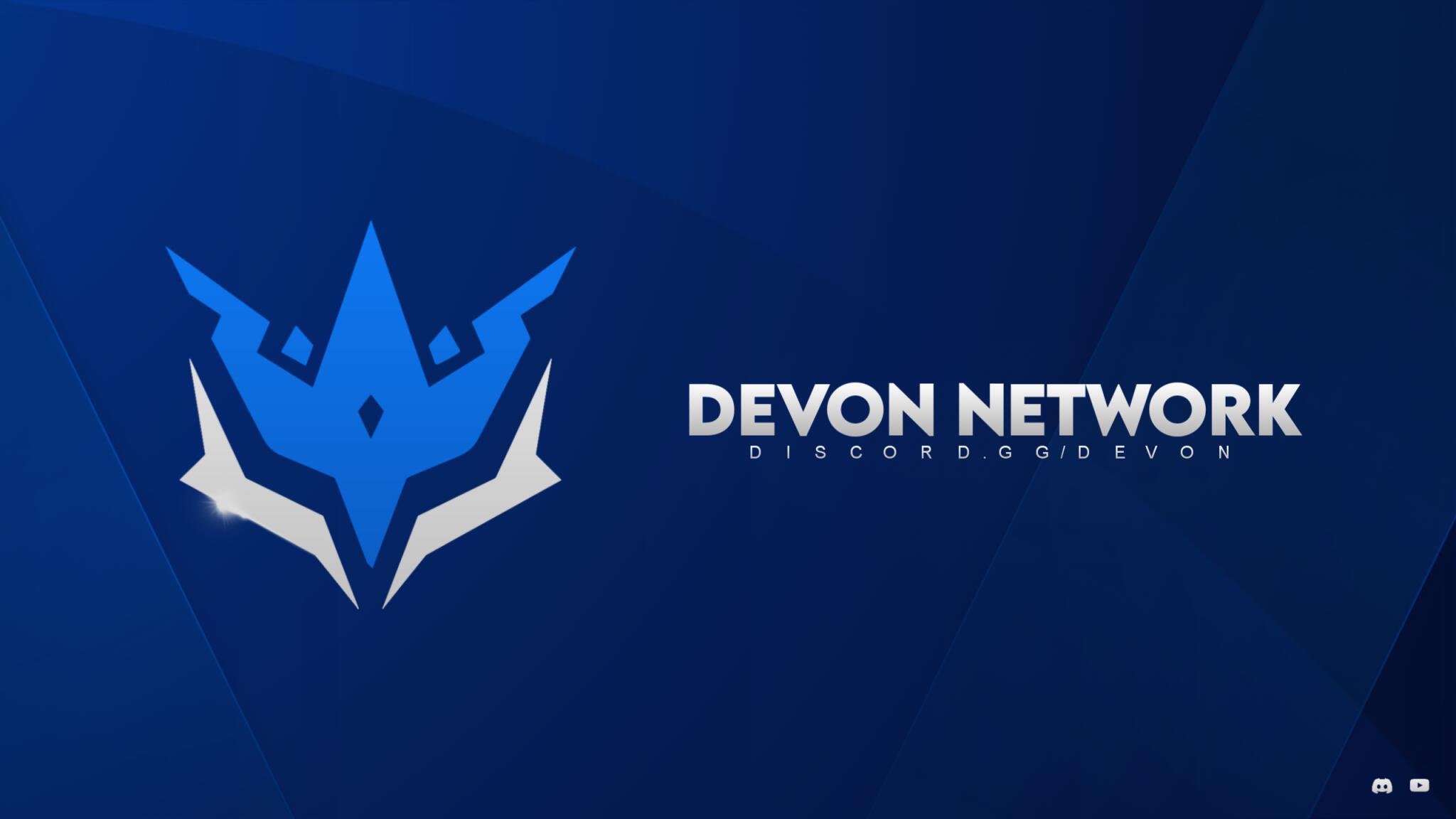 Discovery splash banner for Devon Network Discord server