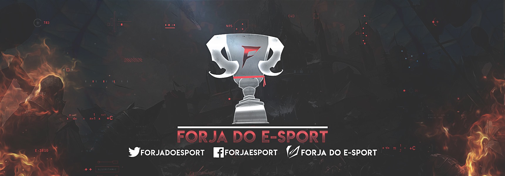 Discovery splash banner for 🔨 Forja do E-sport (BR) Discord server
