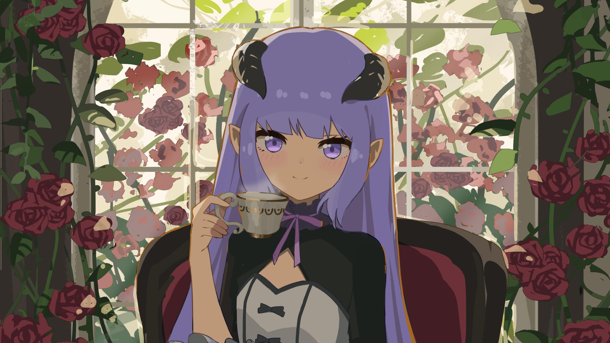 Discovery splash banner for Koma Café ☕ Anime & Art ☆ Genshin Impact & Honkai ☆ Commissions ☆ Roblox ☆ Giveaways ☆ Active Social Discord server