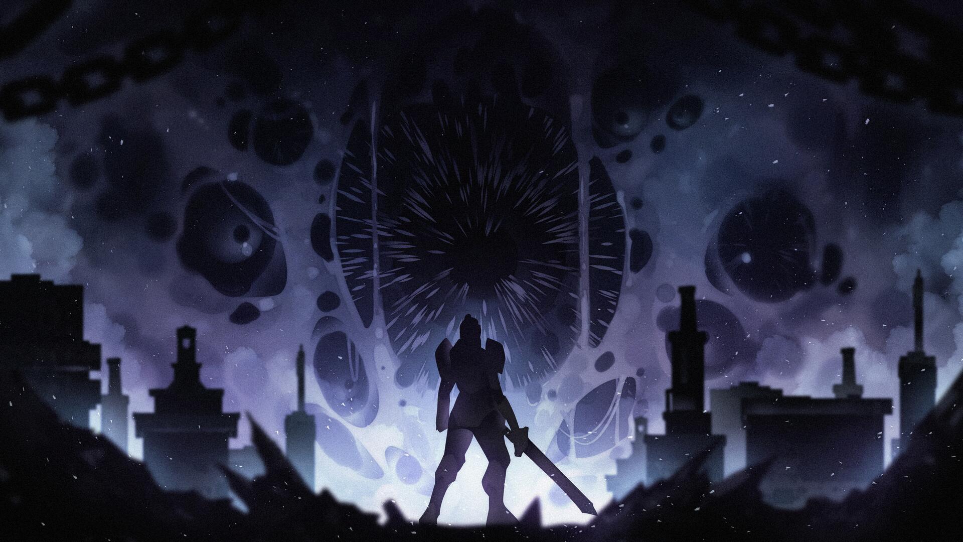 Discovery splash banner for Telos Realms | 1.6.0.10 | The Devouring Dark Discord server