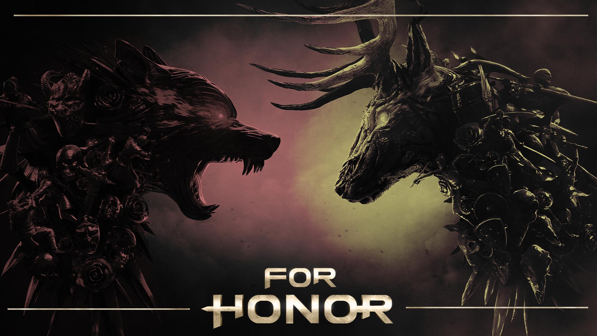 Discovery splash banner for Les Loups d'Heathmoor | For Honor Discord server