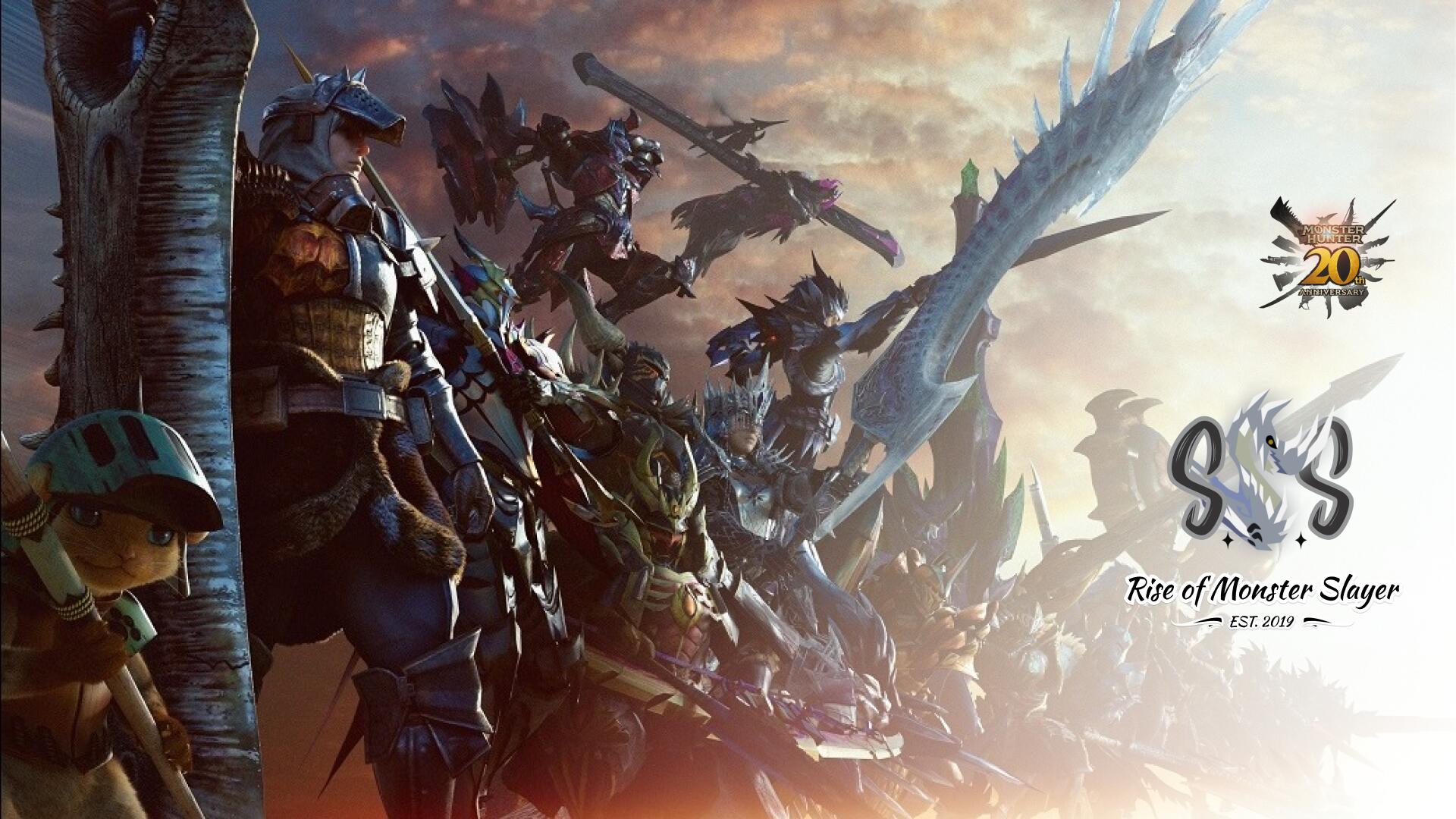 Discovery splash banner for Rise of Monster Slayer (SSS) Discord server