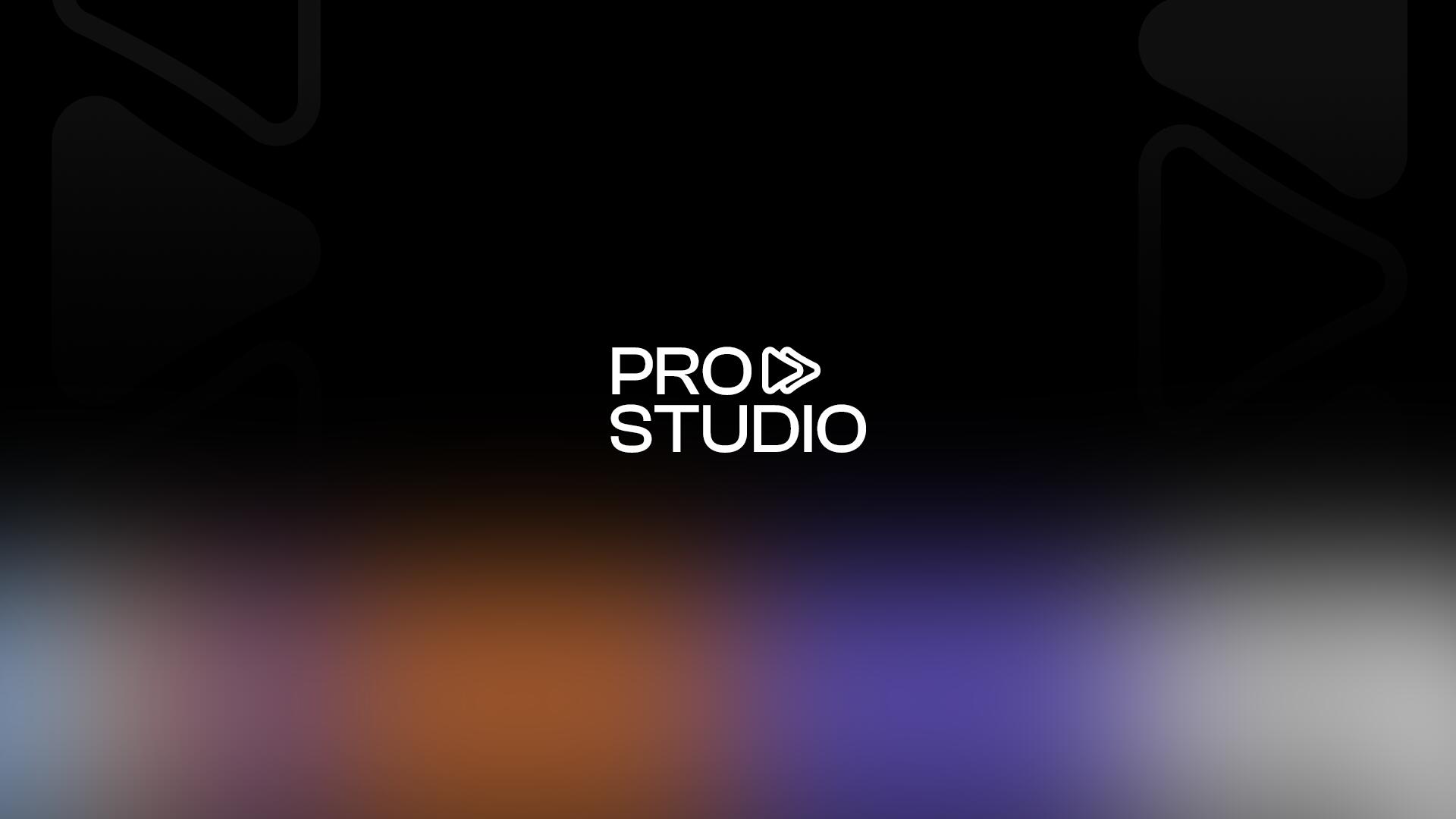Discovery splash banner for PRO Studio Discord server