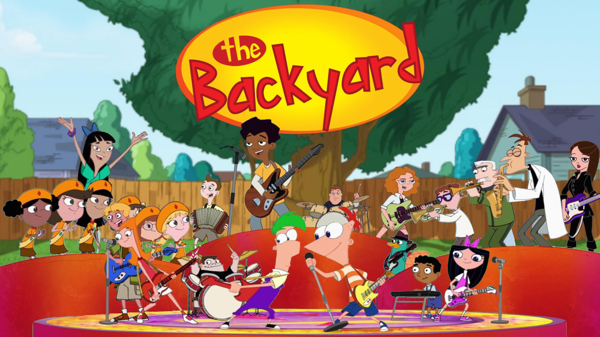 Discovery splash banner for The Backyard Discord server