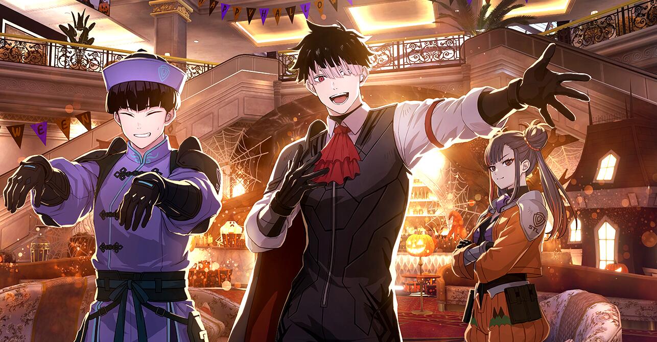 Discovery splash banner for π¦ KAIJU NO 8 π Discord server