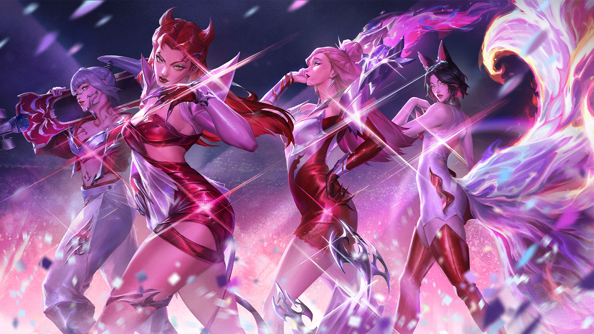 Discovery splash banner for LoL Wild Rift Español Discord server