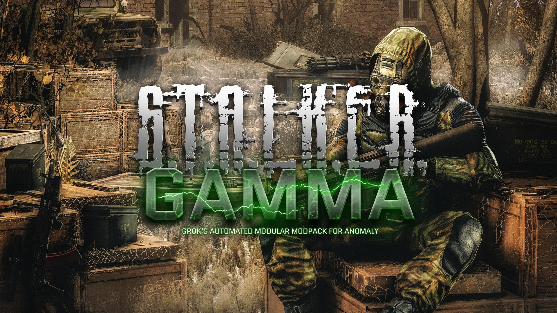 Discovery splash banner for STALKER G.A.M.M.A. Discord server