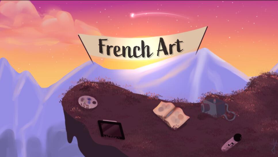 Discovery splash banner for French Art 🎨 Discord server