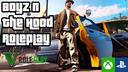 Discovery splash banner for BOYZ N THE HOOD ROLEPLAY | HQ Discord server