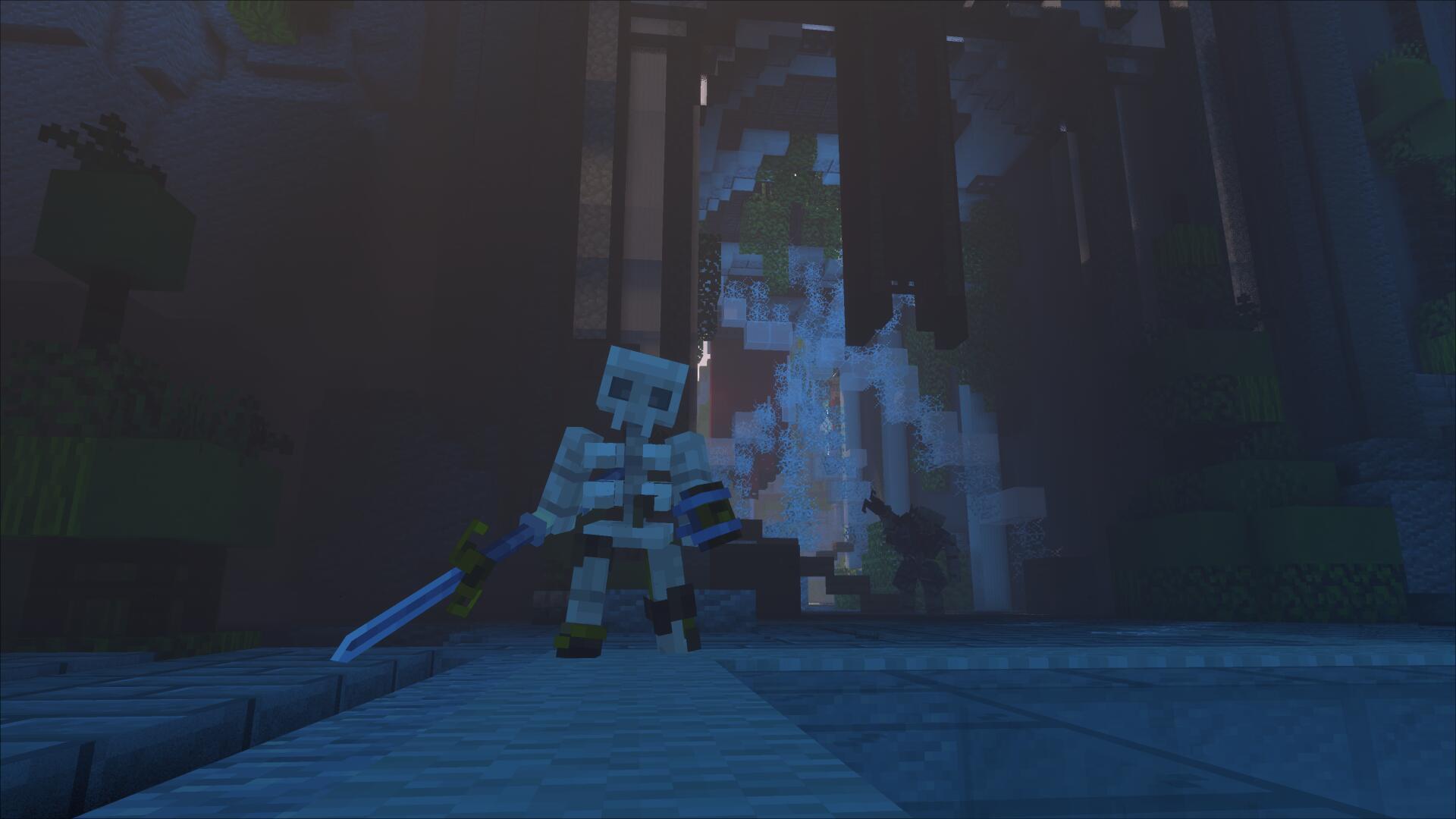 Discovery splash banner for CraftPixel | MMORPG SKYBLOCK Discord server