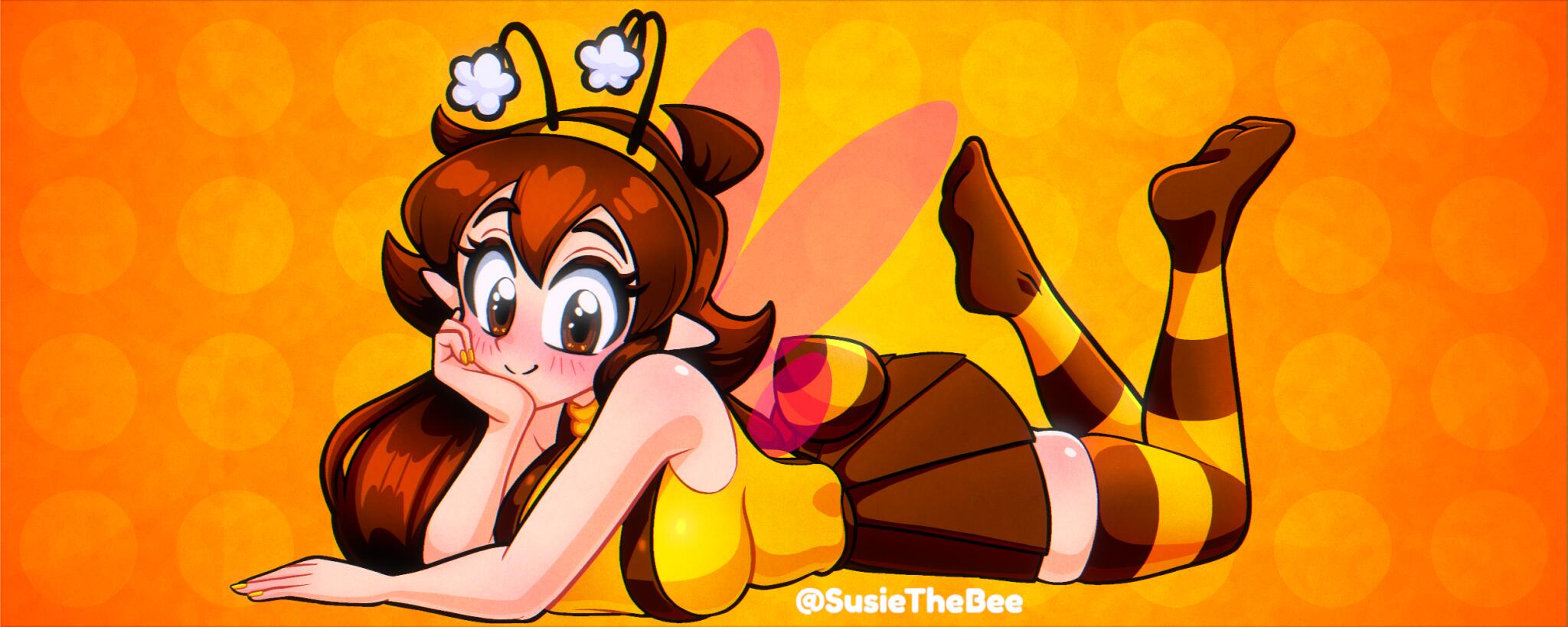 Discovery splash banner for Susie's Honey Hive Discord server