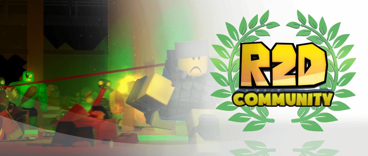 Discovery splash banner for Ready 2 Die Community Discord server