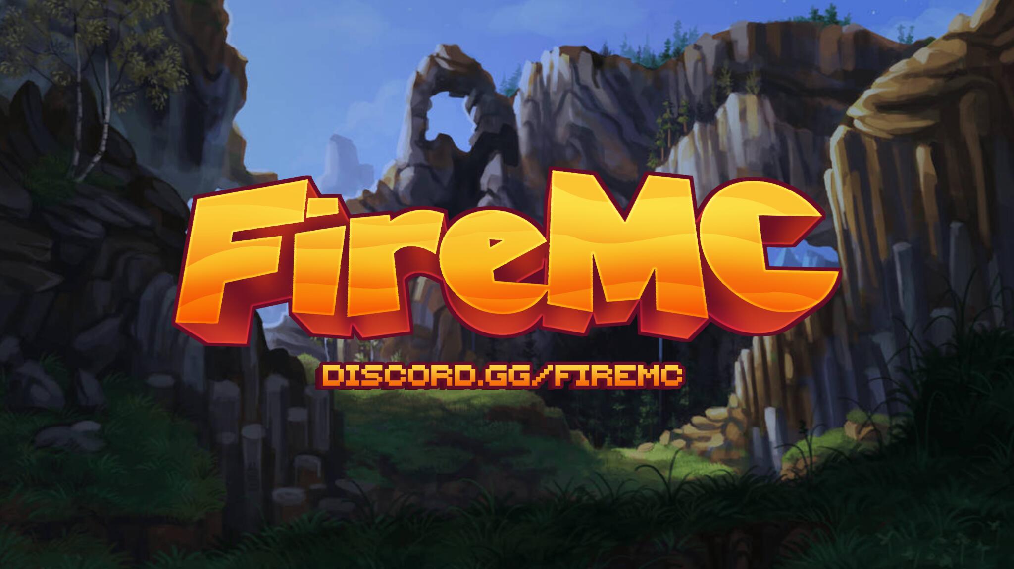 Discovery splash banner for FireMC Discord server