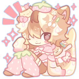 Discovery icon for 🍰 bisu's bakery ₊ ⊹ art ₊ ocs ₊ social ₊ gaming Discord server